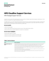 HPE Cloudline Support Services datasheet - US English (English)