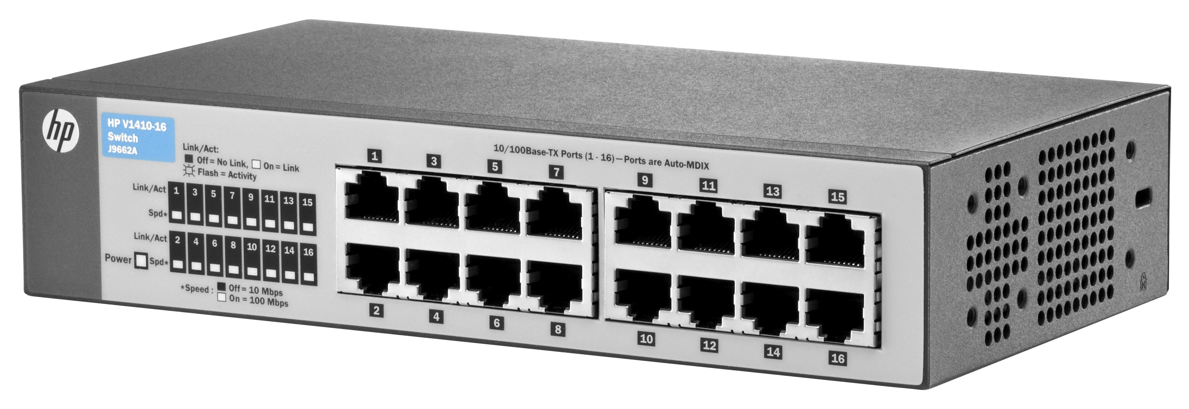 HP V1410 V1410-16 (J9662A) Fixed Port Ethernet Switches - Newegg.com