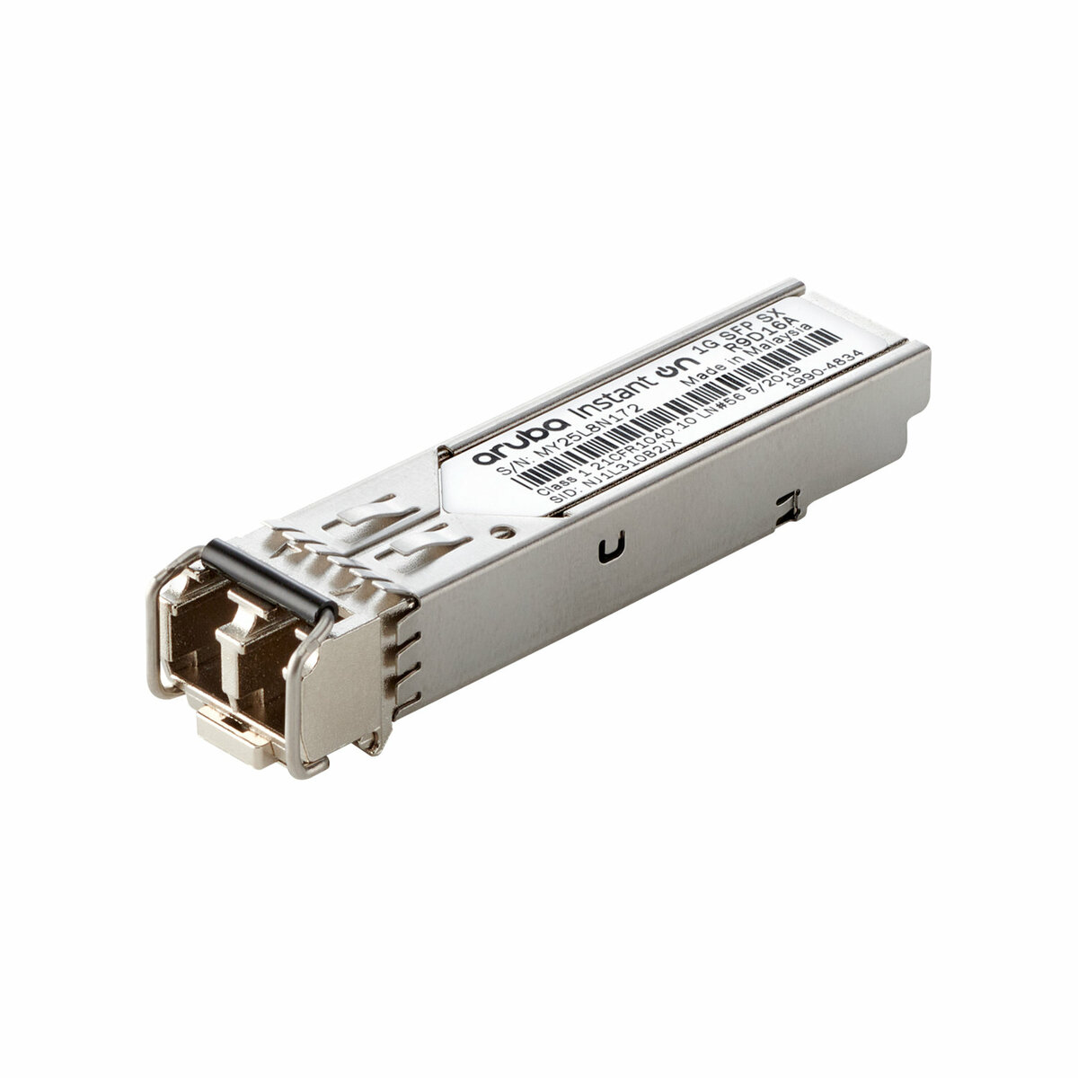 folie 1 von 3, vergrößern, hpe aruba networking instant on 1 g sfp lc sx 500 m om2 mmf-transceiver