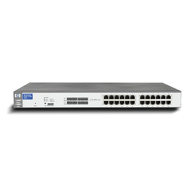 slide 1 of 10, show larger image, hpe officeconnect 1420 24g 2sfp switch