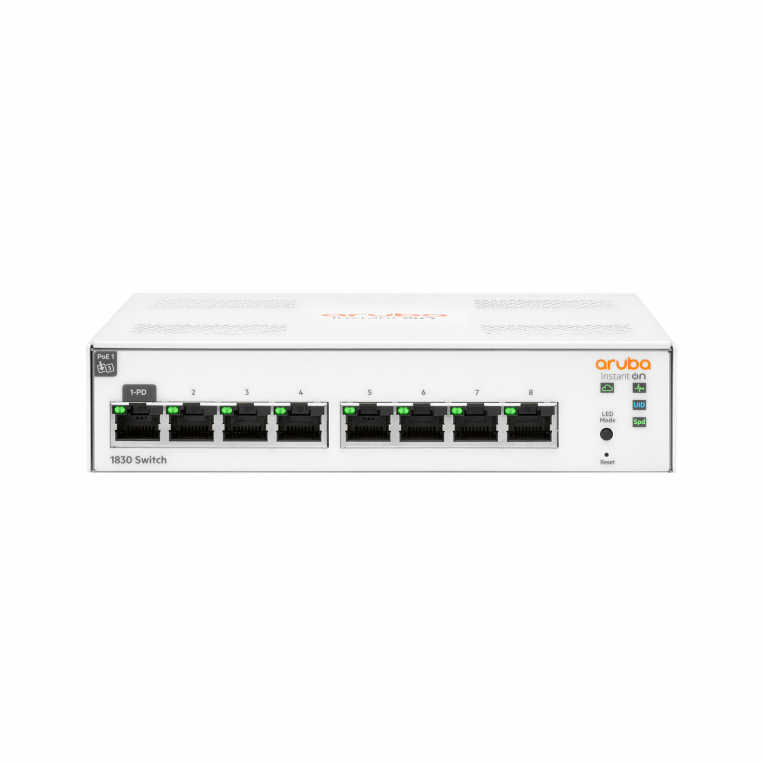HPE Networking Instant On 8-Port Gigabit Managed Switch 1830