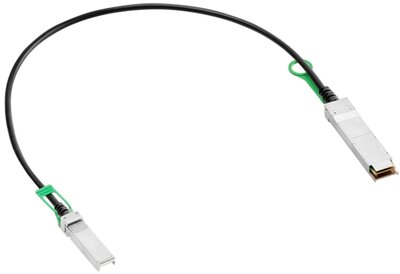 HPE Aruba Networking 50G QSFP56 to SFP56 0.65m DAC Cable