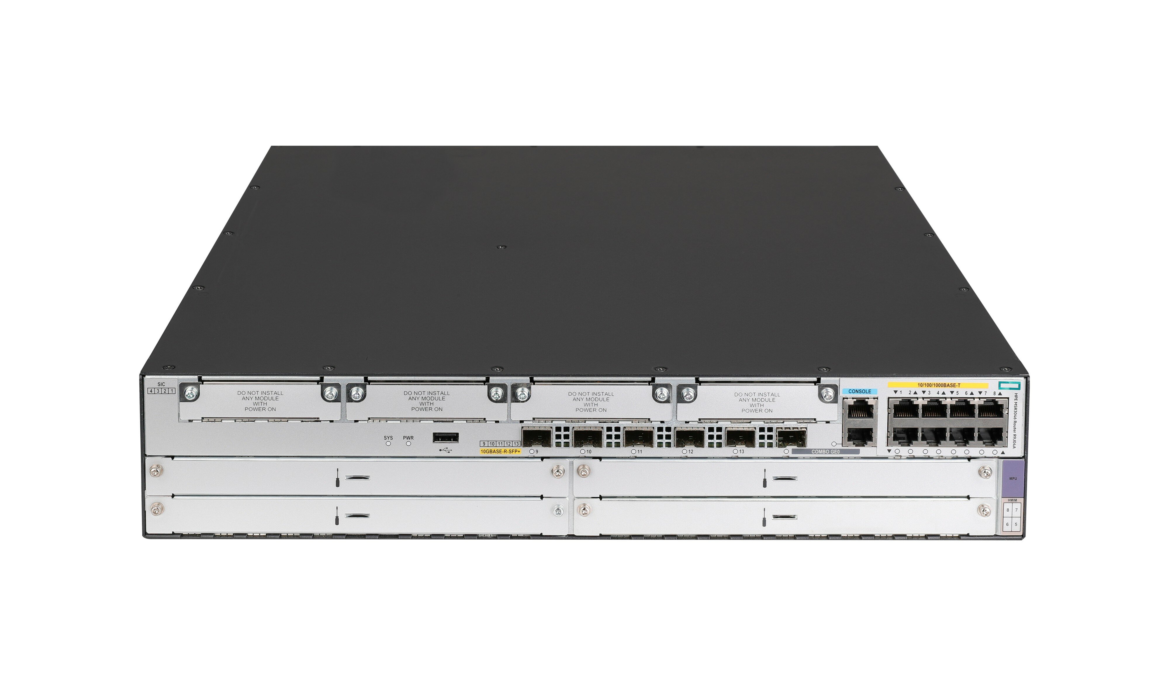 HPE FlexNetwork MSR3046 - router - rack-mountable