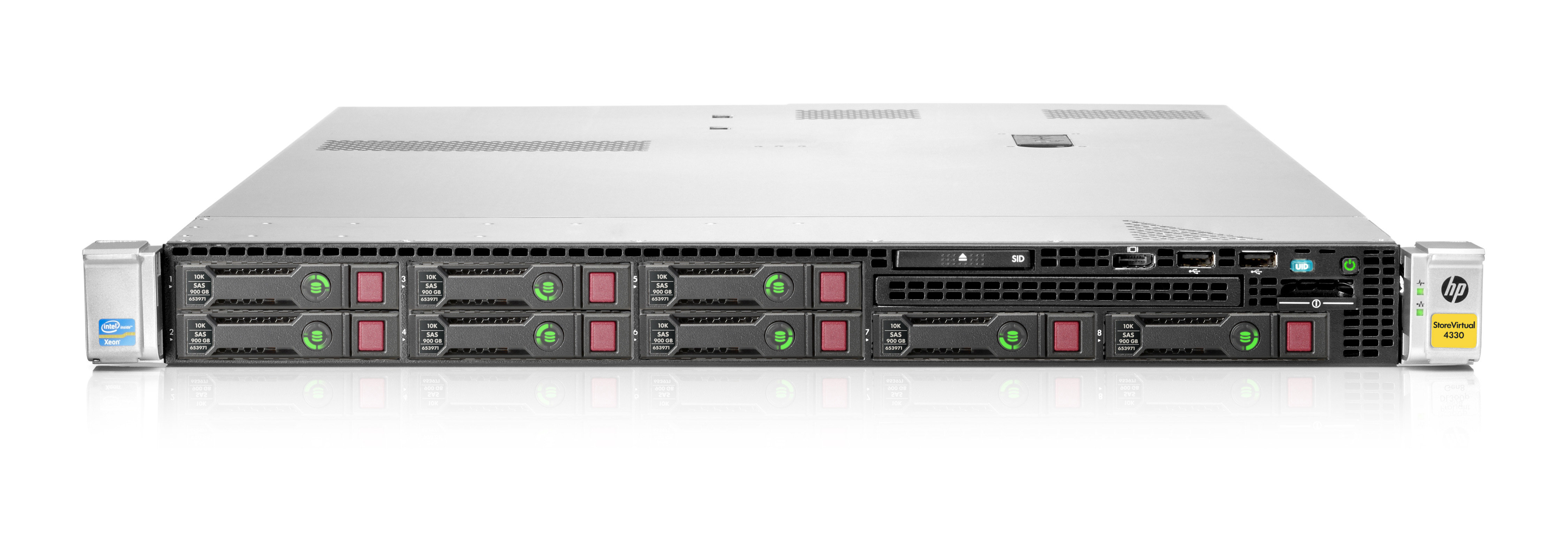 HP Tower/Rack-mountable Storevirtual 4330 1TB MDL SAS Storage