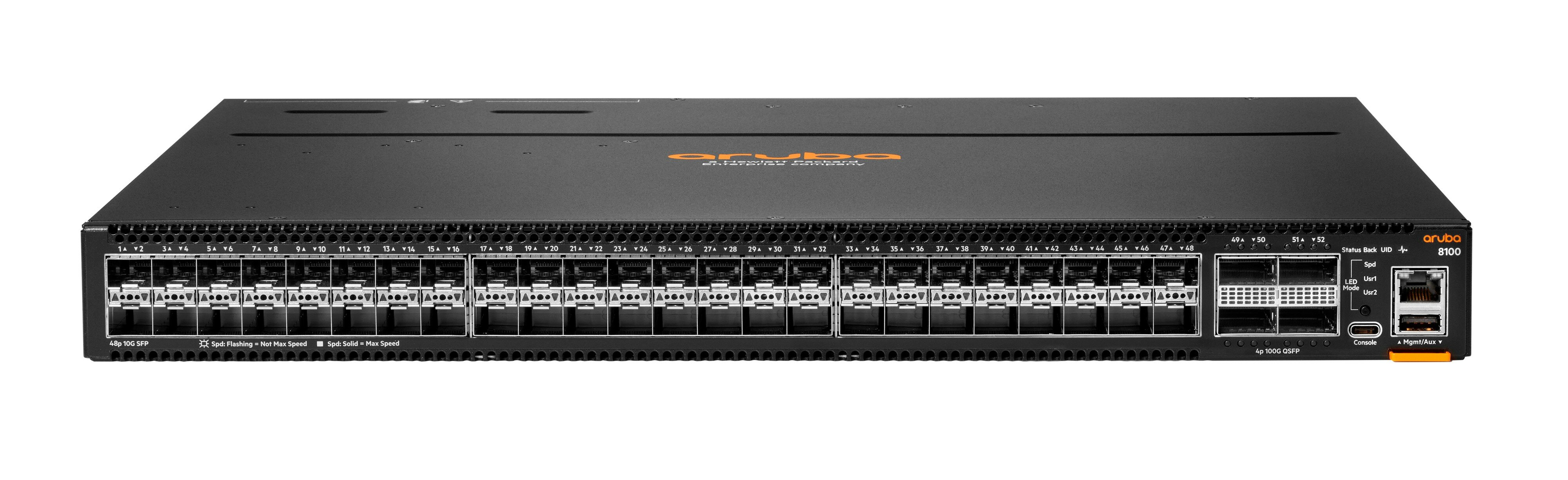 HPE CX 8100 48XF4C Ethernet Switch - Manageable - 100 Gigabit