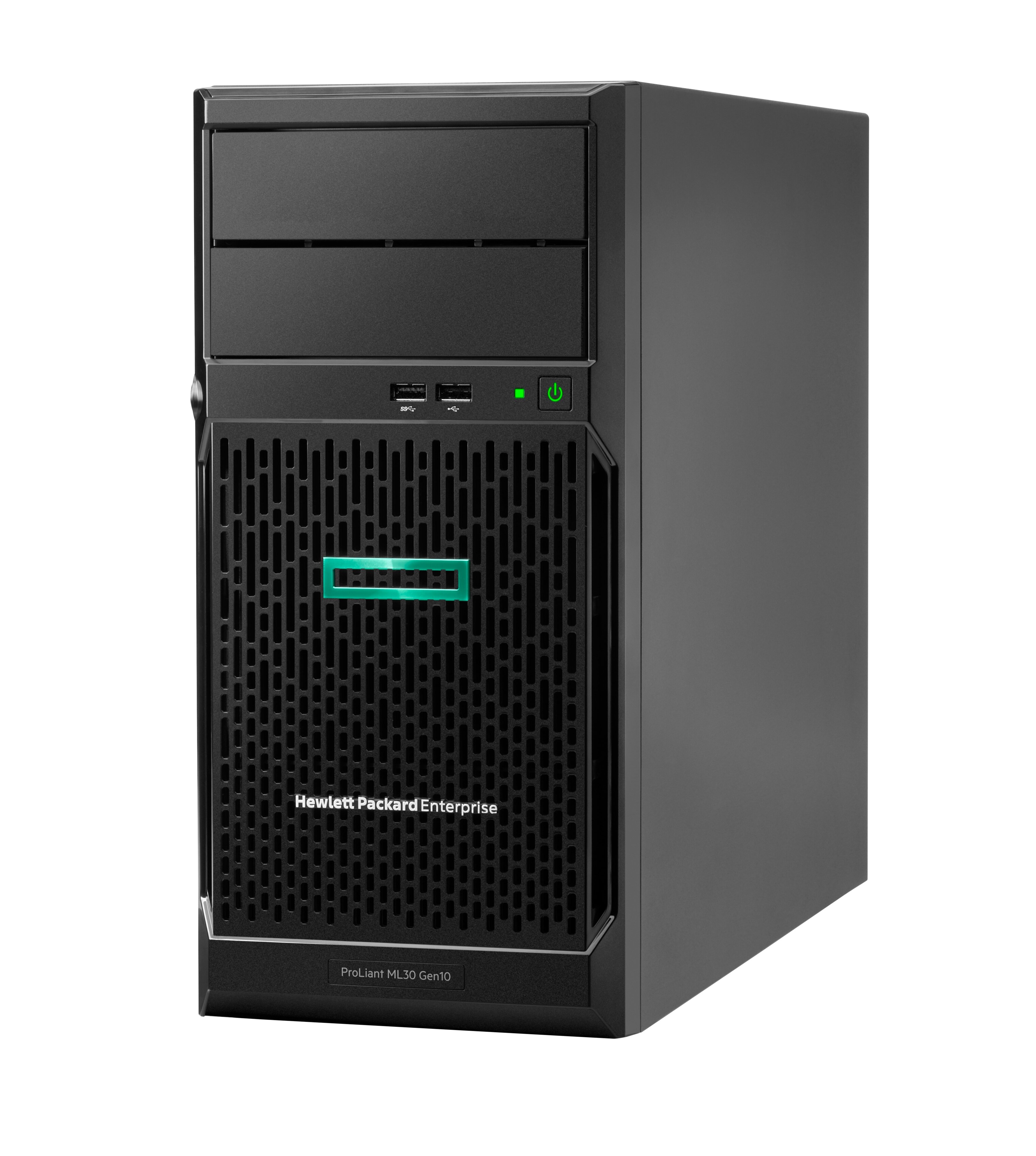 HPE ProLiant ML30 Gen10 Xeon E2224 メモリ16 HPE ProLiant ML30 Gen10 E-2224 1P 16GB-U S100i 8SFF 1x500W RPS