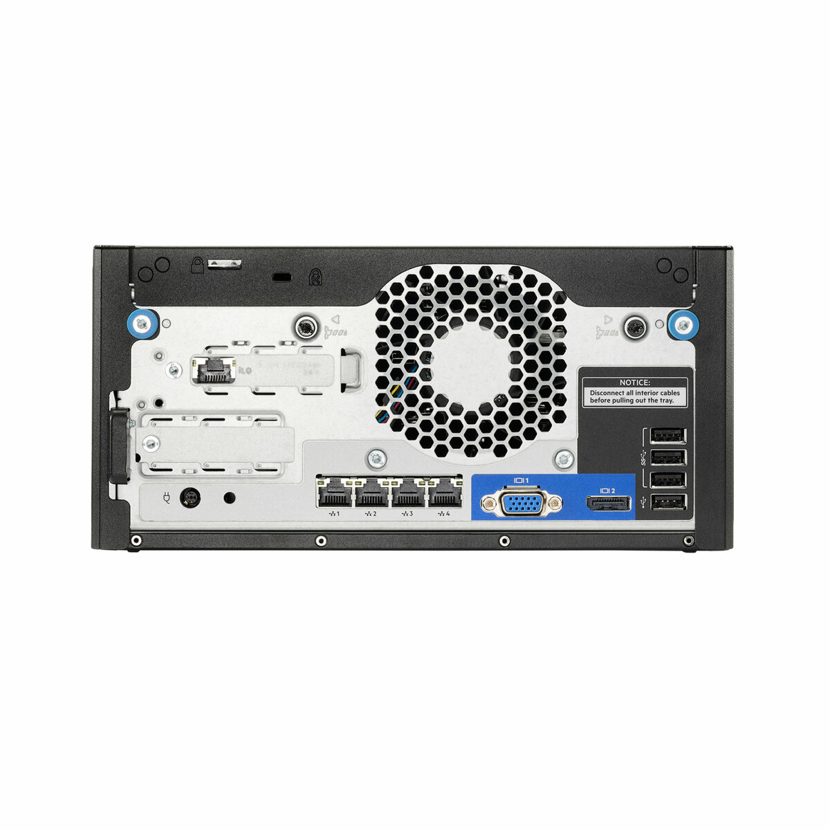 folie 4 von 7, vergrößern, hpe proliant microserver gen10 plus v2 e-2314 4-core 16gb-u vroc 4lff-nhp 180w external ps server