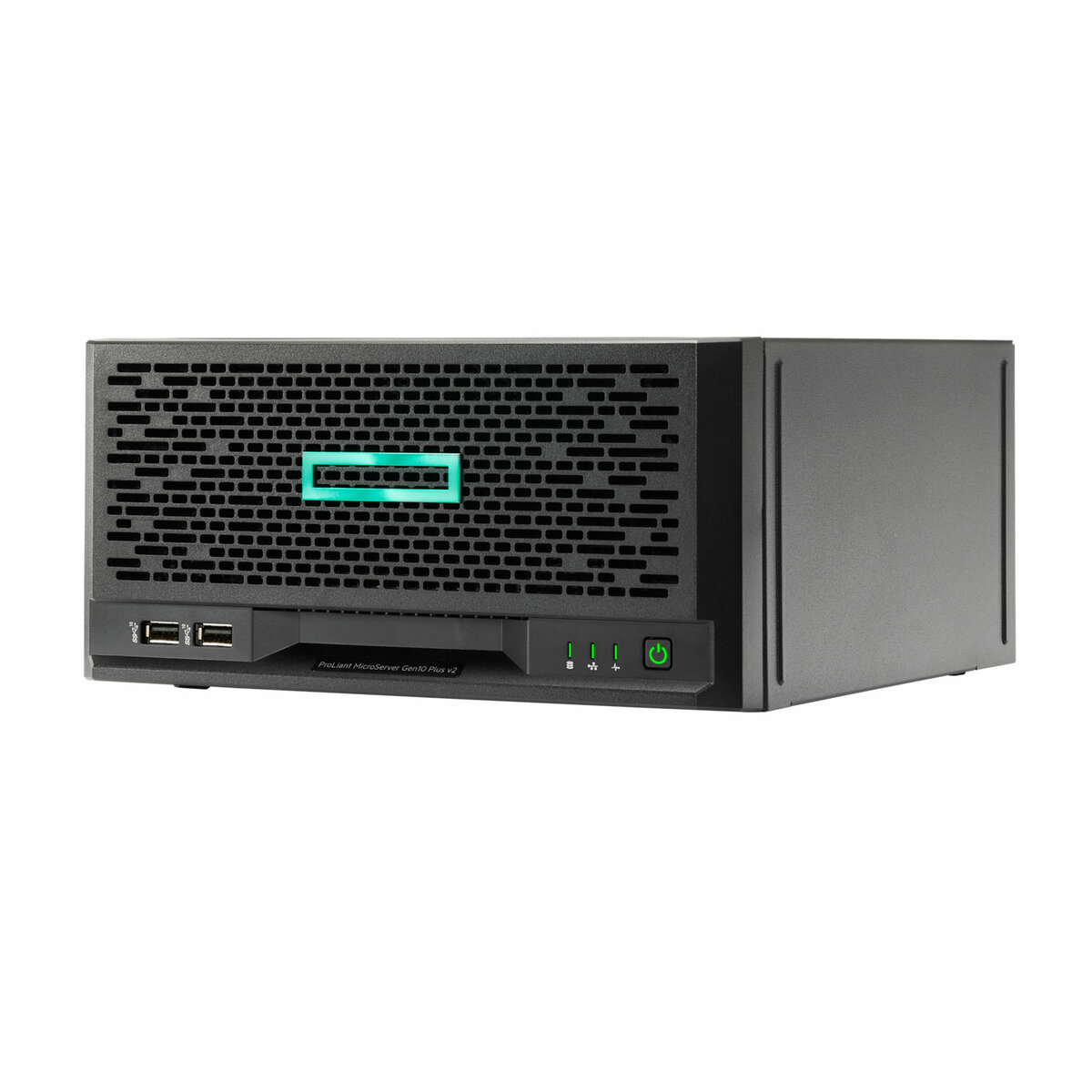 folie 3 von 7, vergrößern, hpe proliant microserver gen10 plus v2 e-2314 4-core 16gb-u vroc 4lff-nhp 180w external ps server