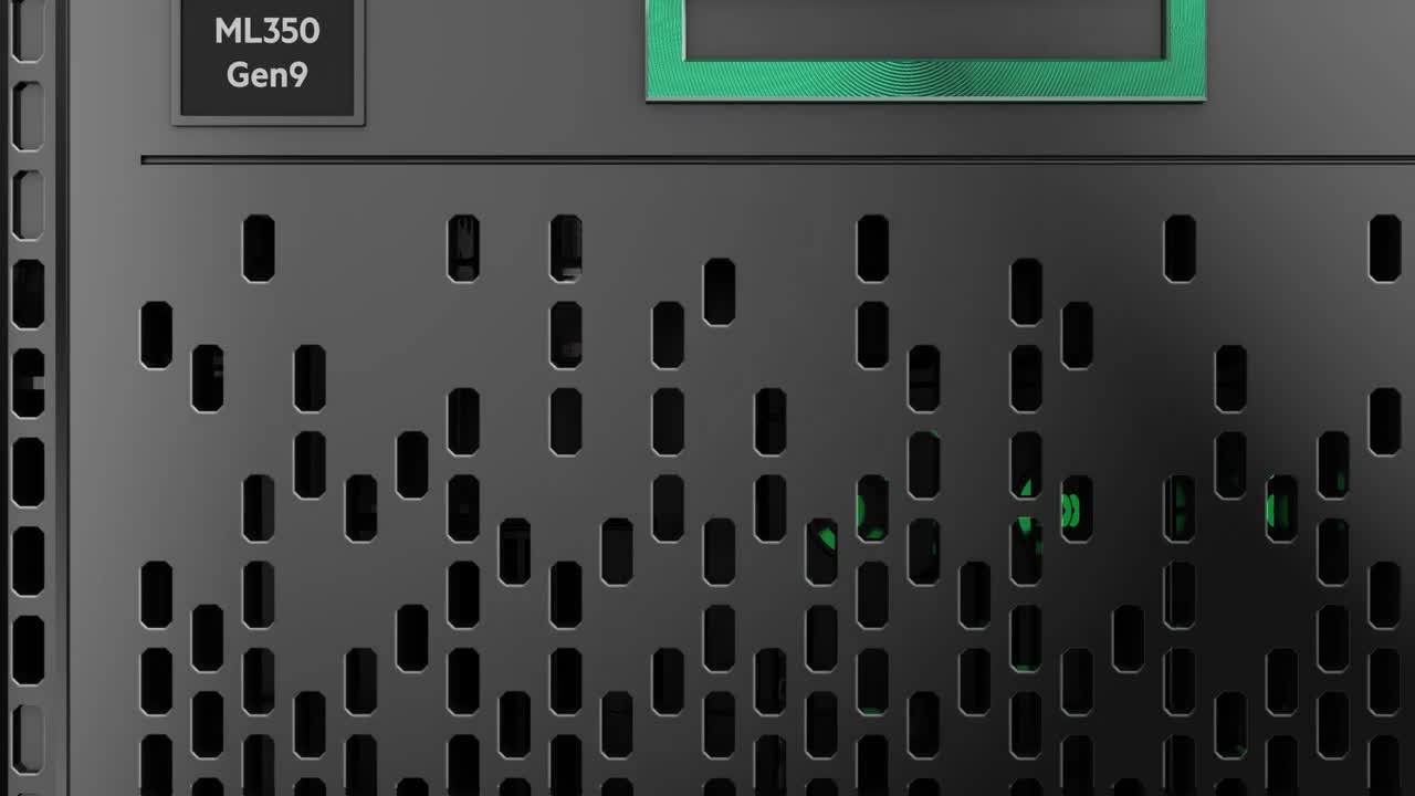 thumbnail video image 2 of HPE ProLiant ML350 Gen9 Base - Xeon E5-2620V4 2.1 GHz - 16 GB - 0 GB, 2 of 8