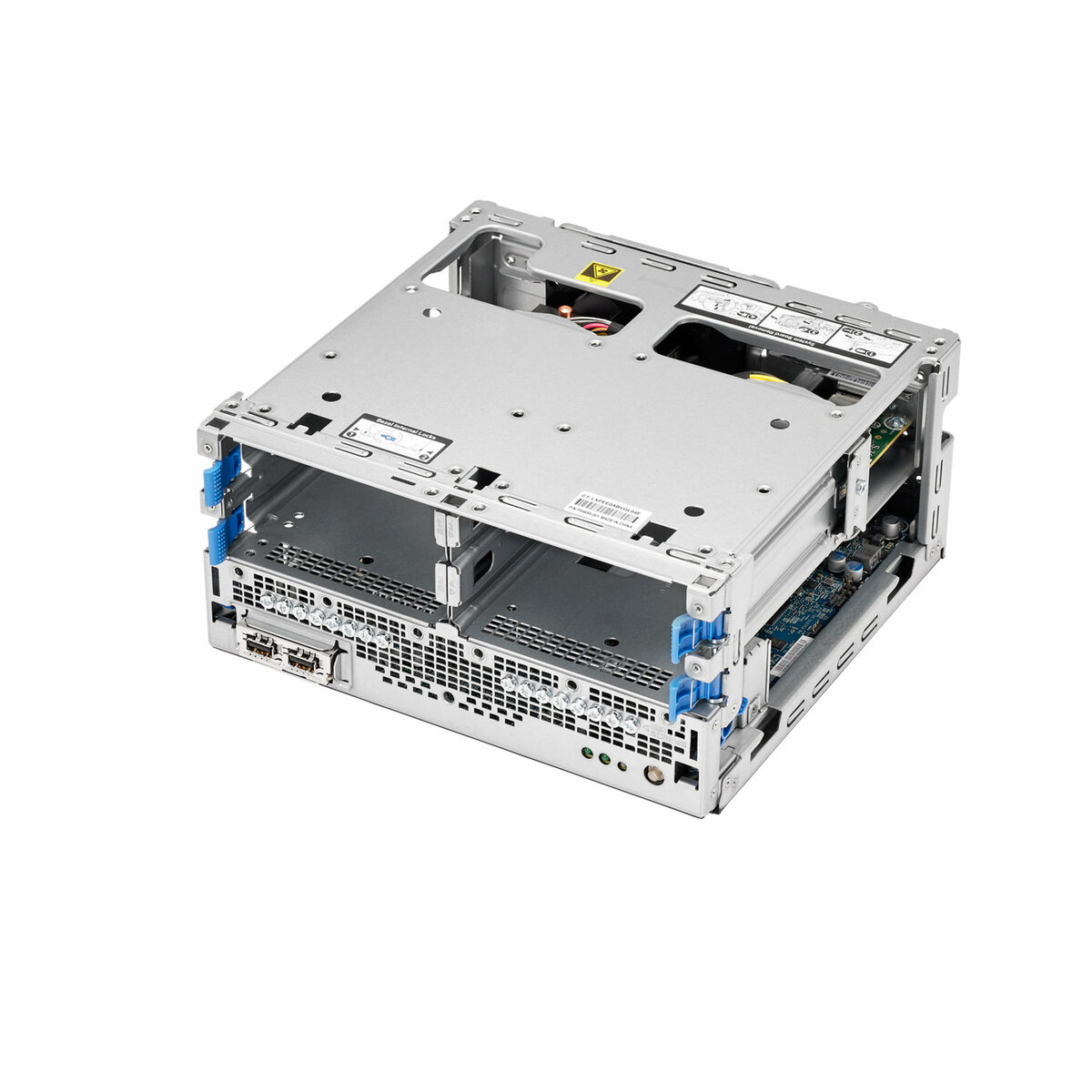 folie 7 von 7, vergrößern, hpe proliant microserver gen10 plus v2 e-2314 4-core 16gb-u vroc 4lff-nhp 180w external ps server
