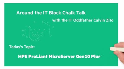 slide 1 of 7, zoom in, hpe proliant microserver gen10 plus v2 g6405 2-core 16gb-u vroc 4lff-nhp 180w external ps server