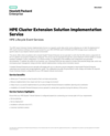 HPE Cluster Extension Solution Implementation Service (English)