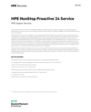 HPE NonStop Proactive 24 Service (English)