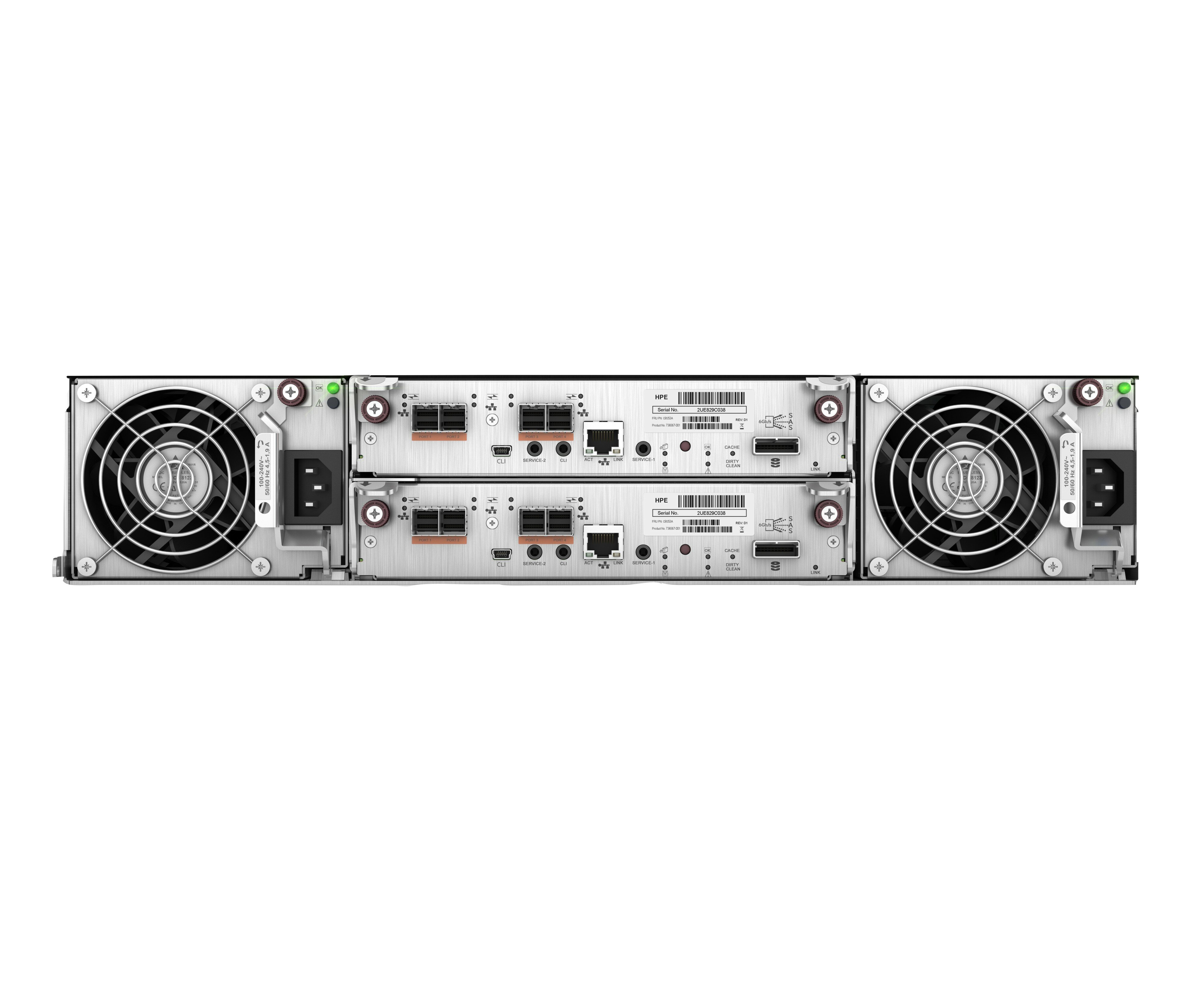 HPE Modular Smart Array 2050 SAN Dual Controller LFF Storage - hard ...