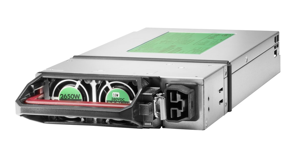 folie 1 von 1, vergrößern, hpe performance platinum hot-plug-stromversorgungskit, 2650 w