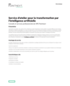 Service d’atelier pour la transformation par l’intelligence artificielle