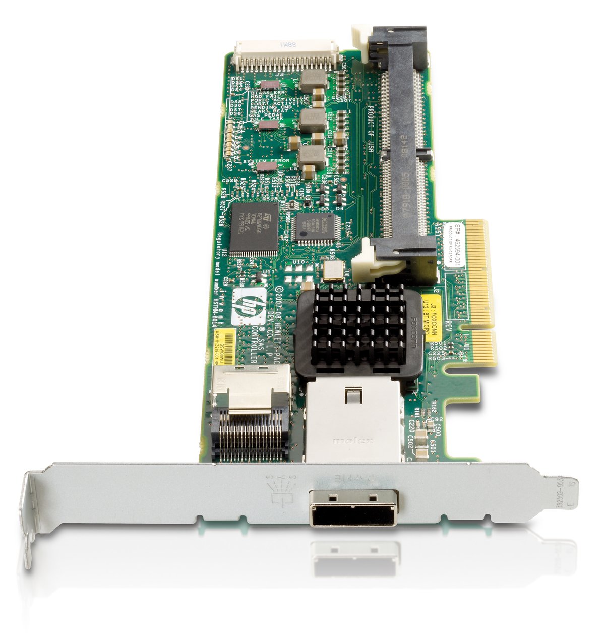 HP 462828-B21 PCI-Express x8 SAS Smart Array P212 8-Port Zero