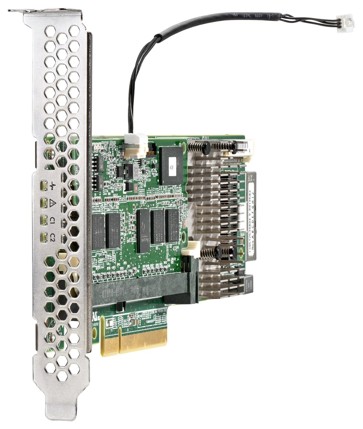 folie 1 von 2, vergrößern, hpe smart array sas-controller p440/2gb fbwc, 12 gb, mit 1 internem anschluss