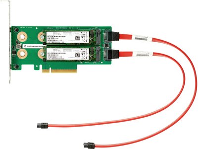 HPE Universal SATA M.2 SSD Enablement Kit, 6G, AIC, HHHL