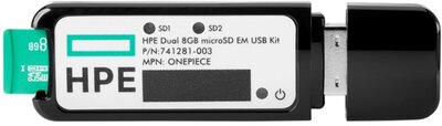 HPE 32GB microSD RAID 1 USB Boot Drive