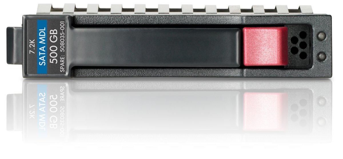 folie 1 von 3, vergrößern, hp 500 gb 3g sata sff midline festplatte (2,5 zoll) mit 7.200 u/min. und 1 jahr garantie