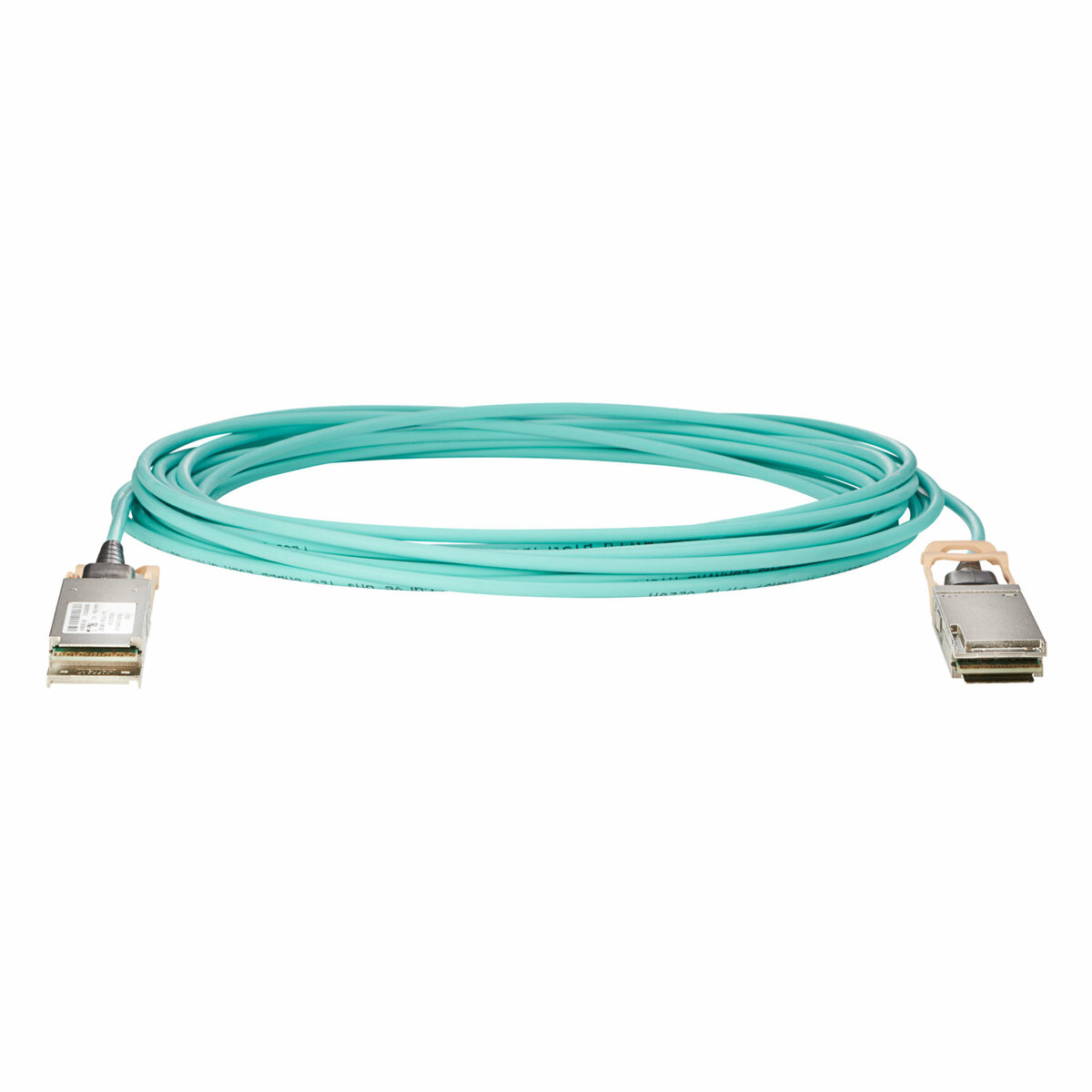 folie 1 von 1, vergrößern, hpe 100 gbit/s aktives optisches kabel, qsfp28 zu qsfp28, 15 m