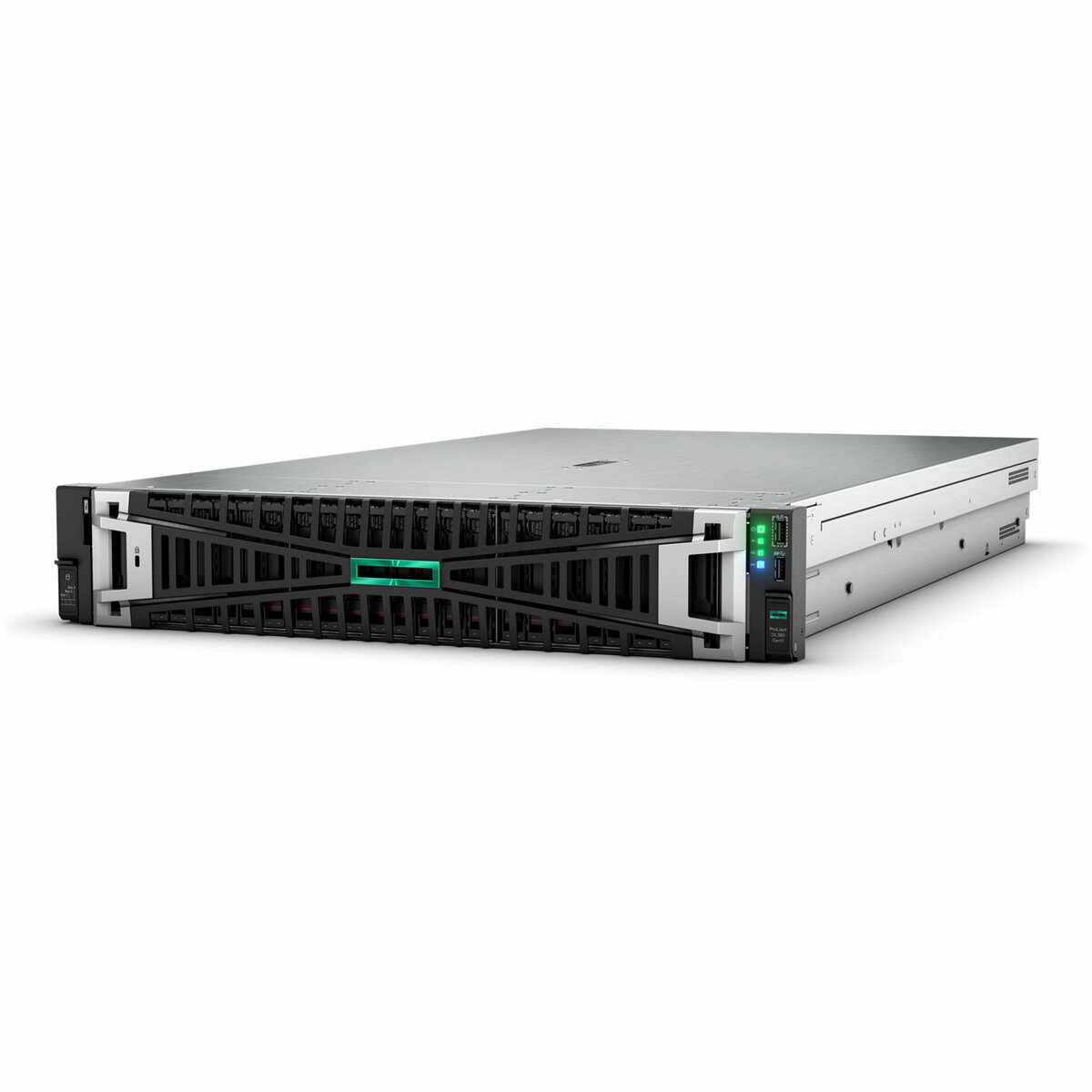 slide 6 of 10, show larger image, hpe proliant dl380 gen11 4410y 2.0ghz 12-core 1p 32gb-r nc 12lff 1000w ps server