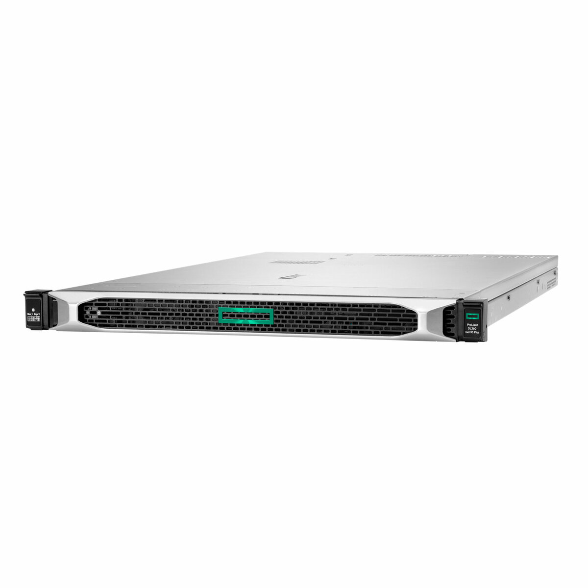slide 4 of 8, show larger image, hpe proliant dl360 gen10 plus 4310 2.1ghz 12-core 1p 32gb-r mr416i-a nc 8sff 800w ps server
