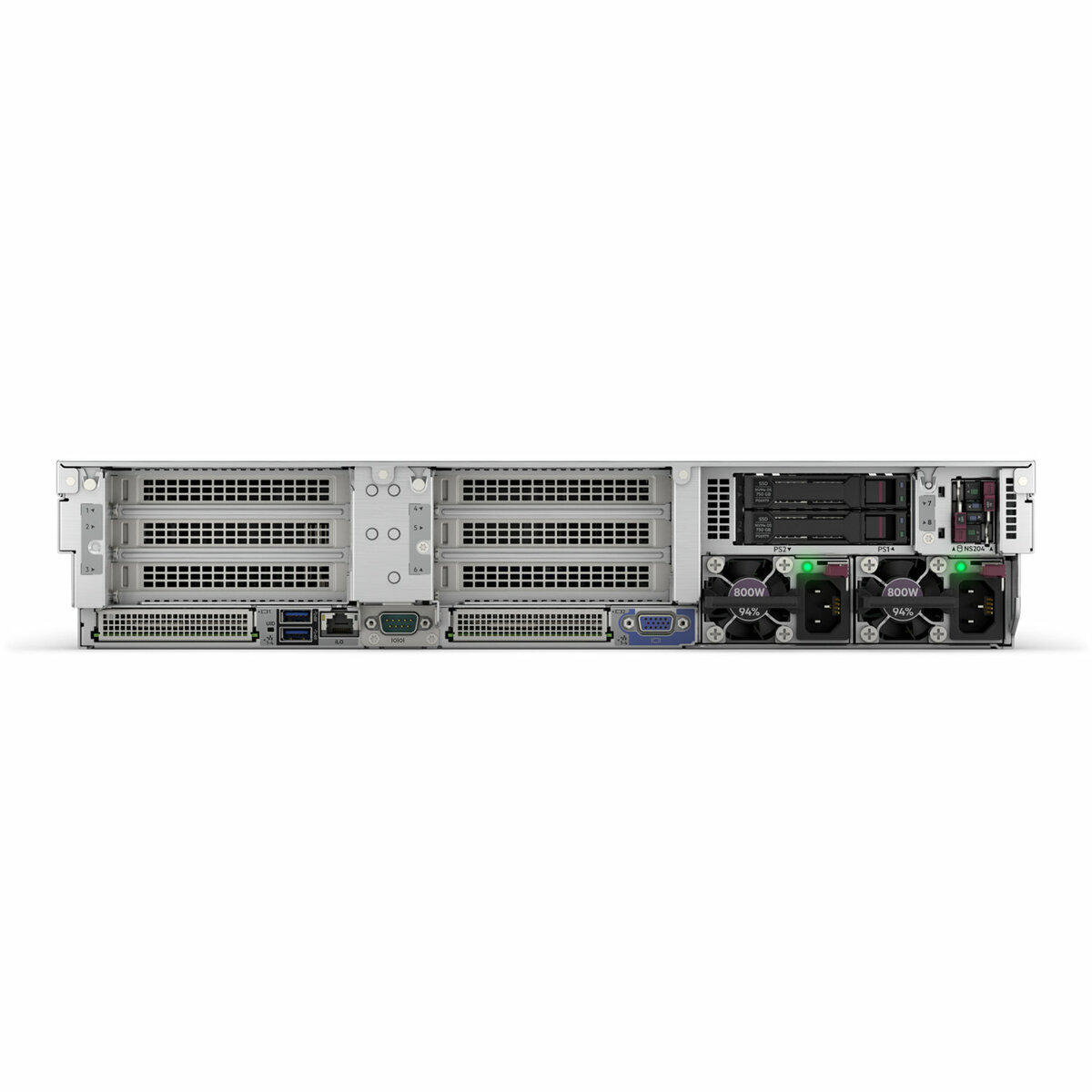 slide 8 of 10, show larger image, hpe proliant dl380 gen11 4410y 2.0ghz 12-core 1p 32gb-r nc 12lff 1000w ps server