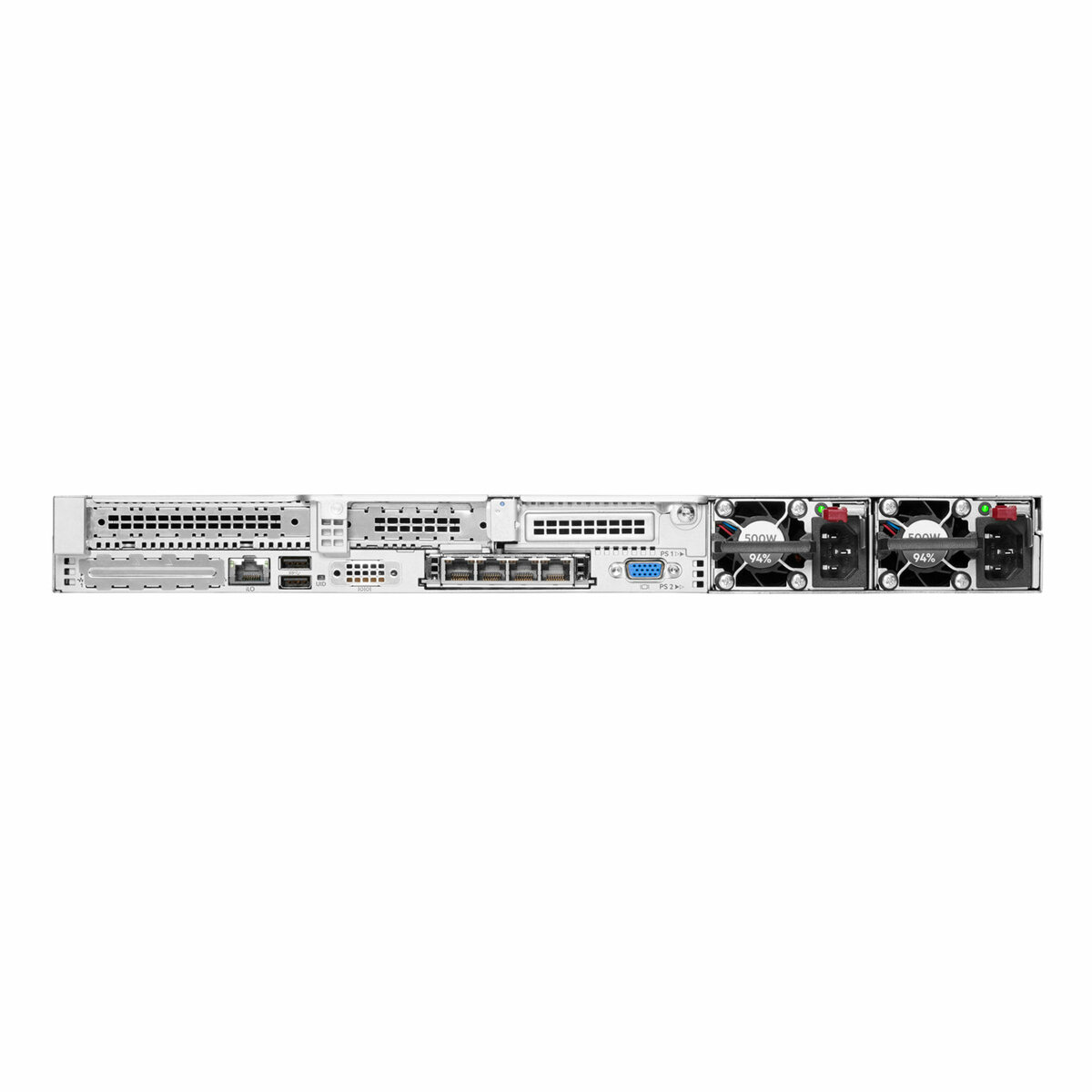 slide 6 of 8, show larger image, hpe proliant dl360 gen10 plus 4310 2.1ghz 12-core 1p 32gb-r mr416i-a nc 8sff 800w ps server