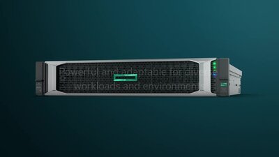 folie 1 von 8, vergrößern, hpe proliant dl380 gen10 plus 5315y 3,2 ghz 8 core 1p 32 gb-r mr416i-p nc 8 sff 800 w ps server