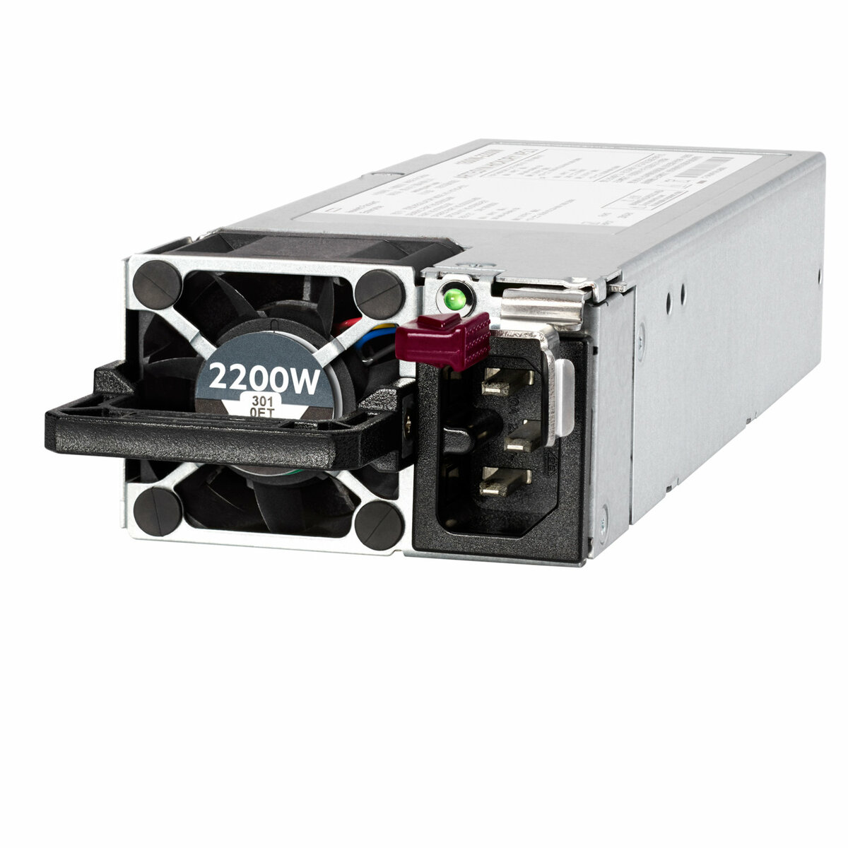 folie 1 von 1, vergrößern, hpe 1.800 w-2.200 w flex-slot platinum-netzteilkit, hot-plug-fähig