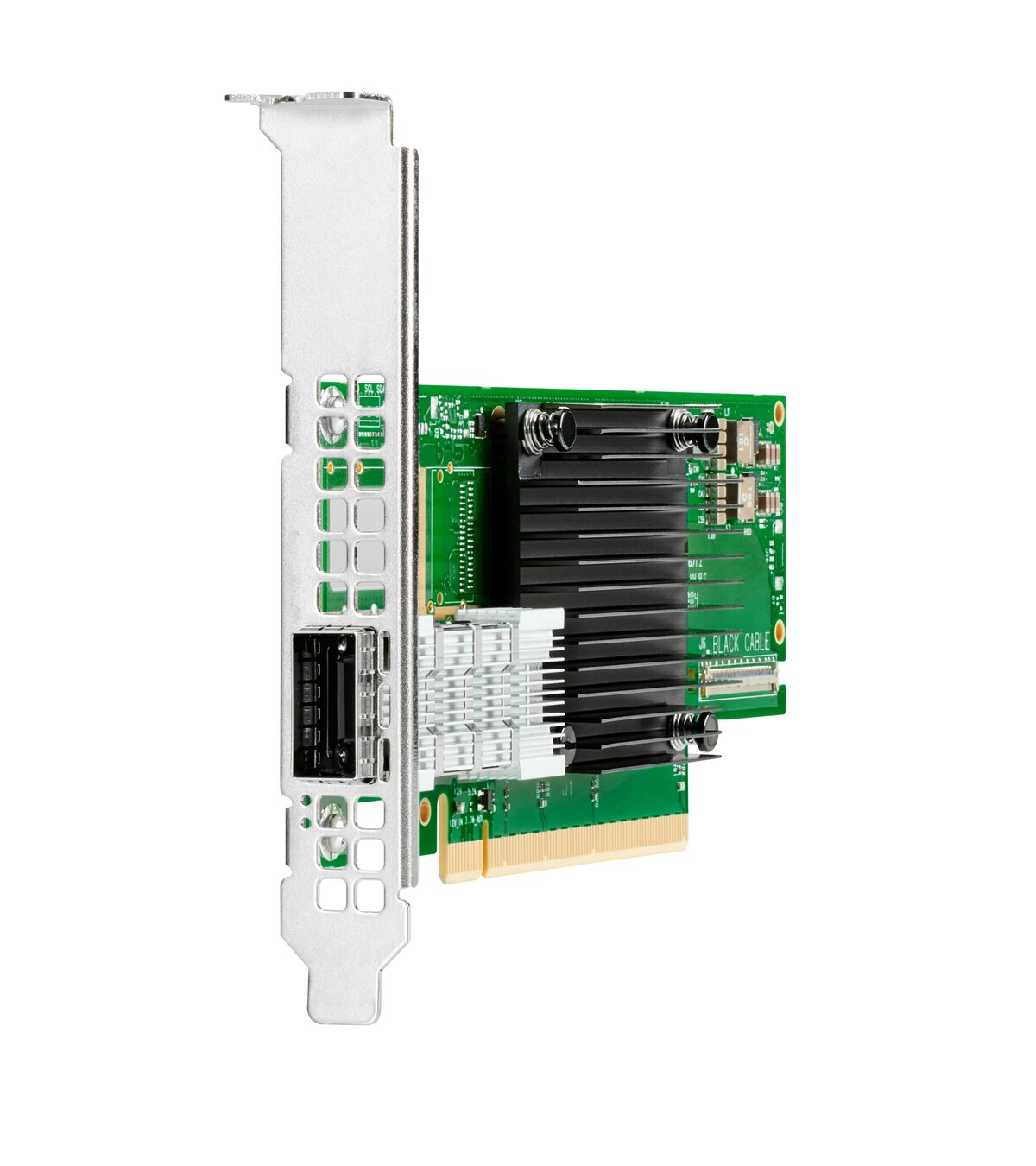 HPE InfiniBand HDR100 MCX653105A-ECAT - network adapter - PCIe 4.0 x16 ...