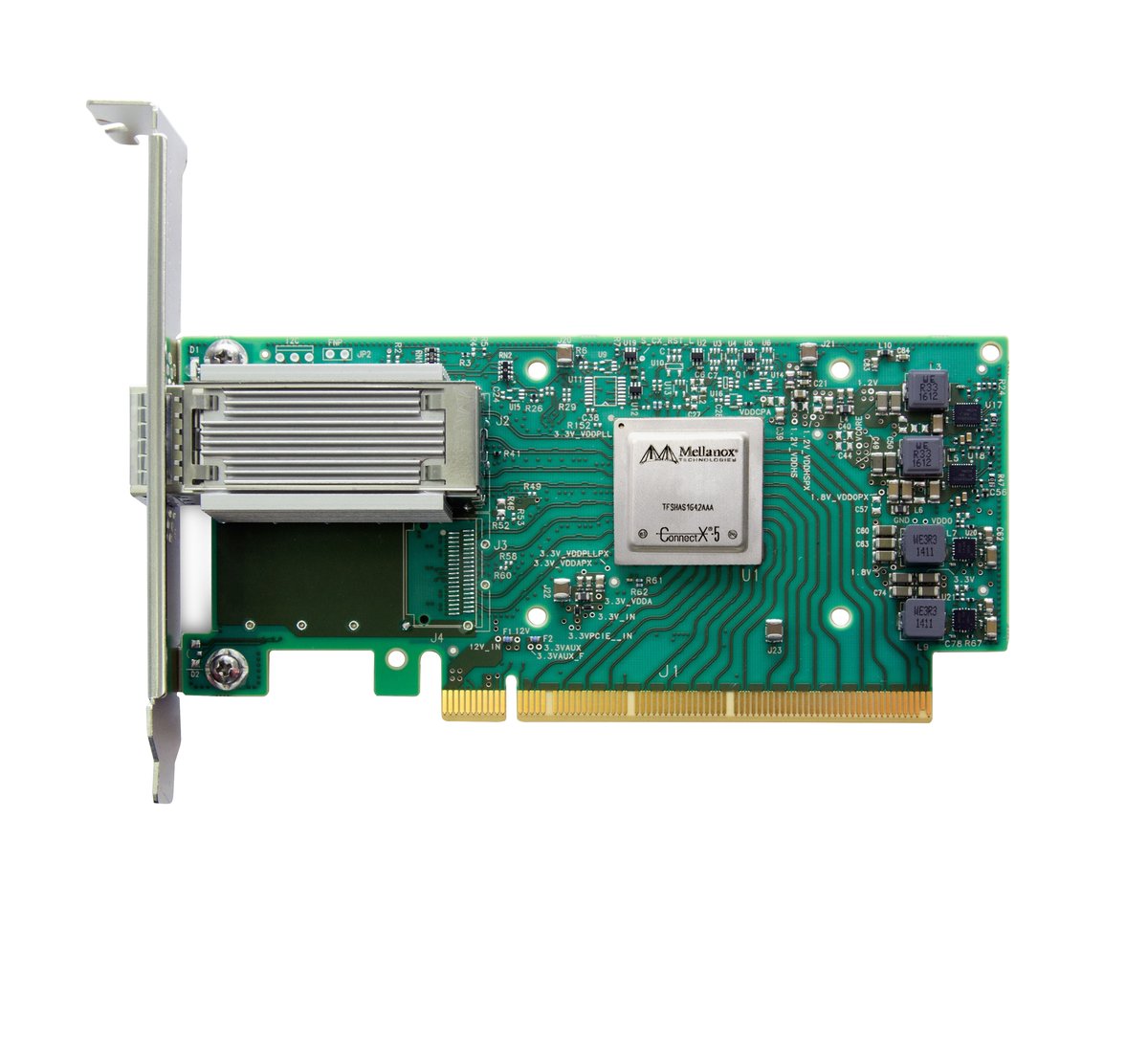 folie 1 von 1, vergrößern, hpe infiniband edr 841qsfp28 adapter, 100 gbit/s, 1 anschluss