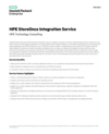 HPE StoreOnce Integration Service data sheet (English)