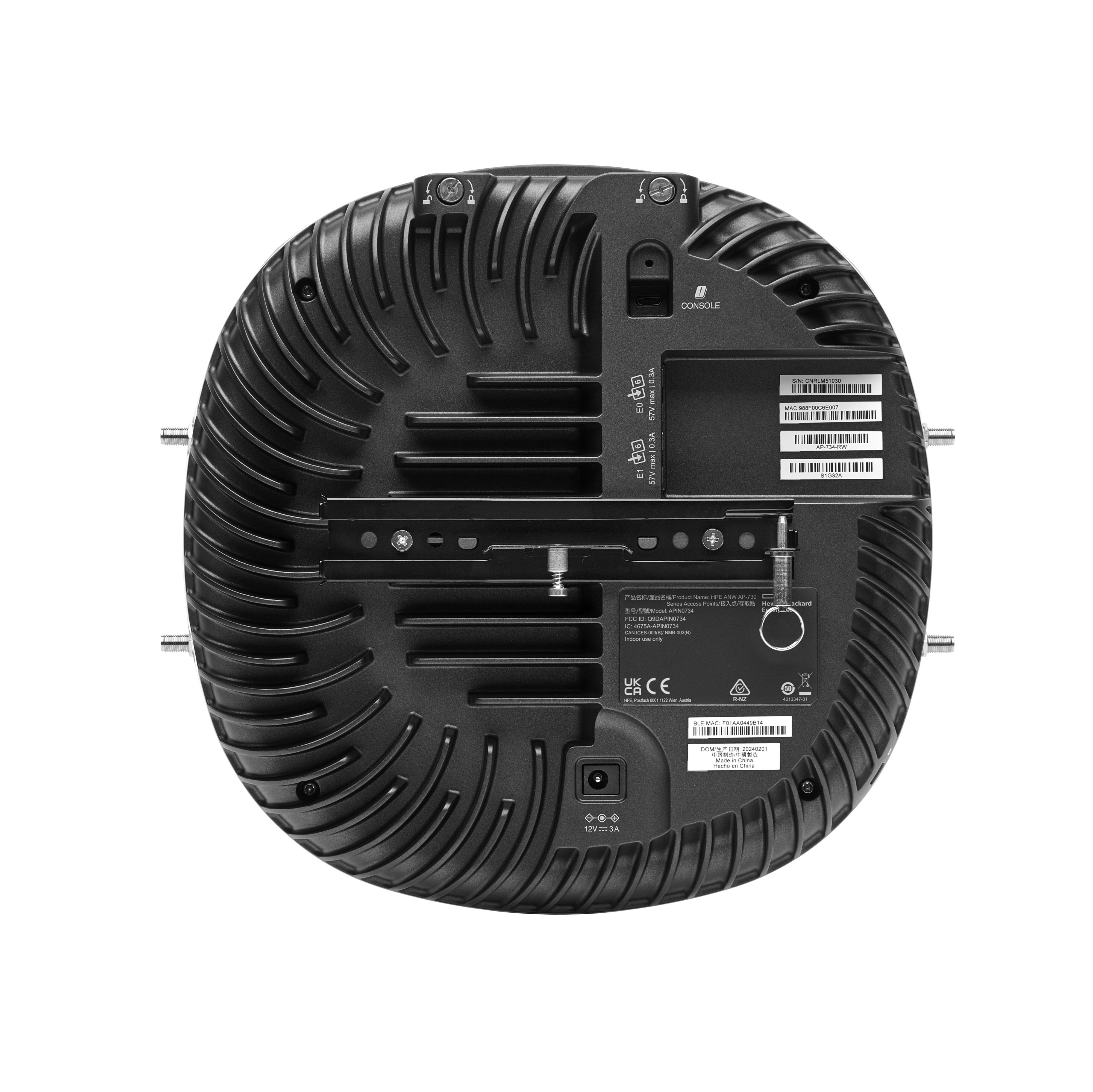 734 Model Access Control Module HPE Aruba Networking AP-734 (RW) - Campus - wireless access point - Wi-Fi 7