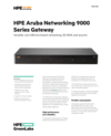 Aruba 9000 Gateway Data Sheet (English)