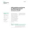 HPE Installation and Startup for HPE Virtual Connect Enterprise Manager (English)
