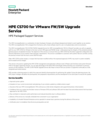HPE CS700 for VMware FW/SW Upgrade Service data sheet, US English (English)