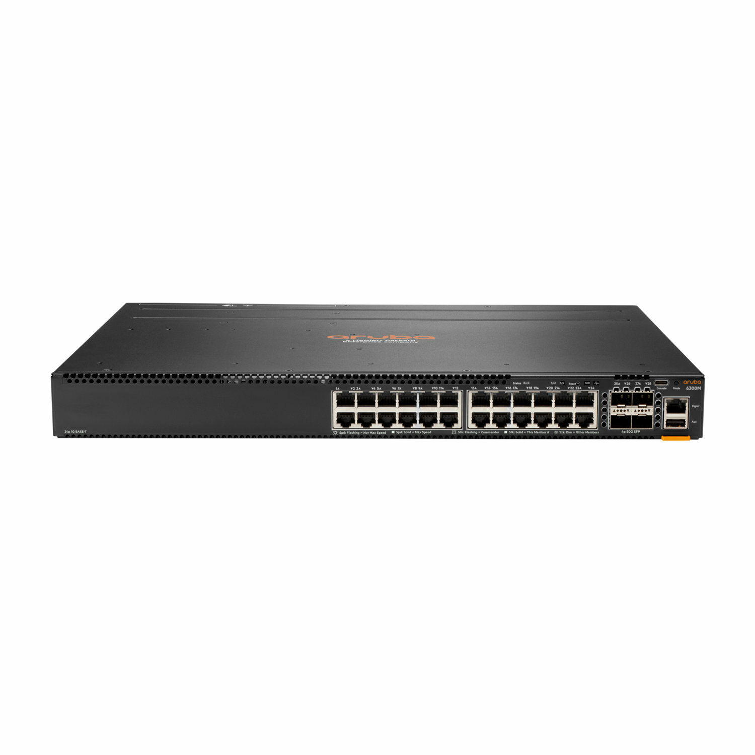 Aruba 24-port 1GbE and 4-port SFP56 Switch JL664A - Newegg.com