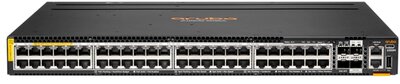 HPE Aruba Networking CX 6300M 48p HPE Smart Rate 1G/2.5G/5G Class8 PoE 2p 50G 2p 25G Switch