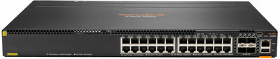 HPE Aruba Networking CX 6300M 24-port 1GbE Class 4 PoE and 4-port SFP56 Switch
