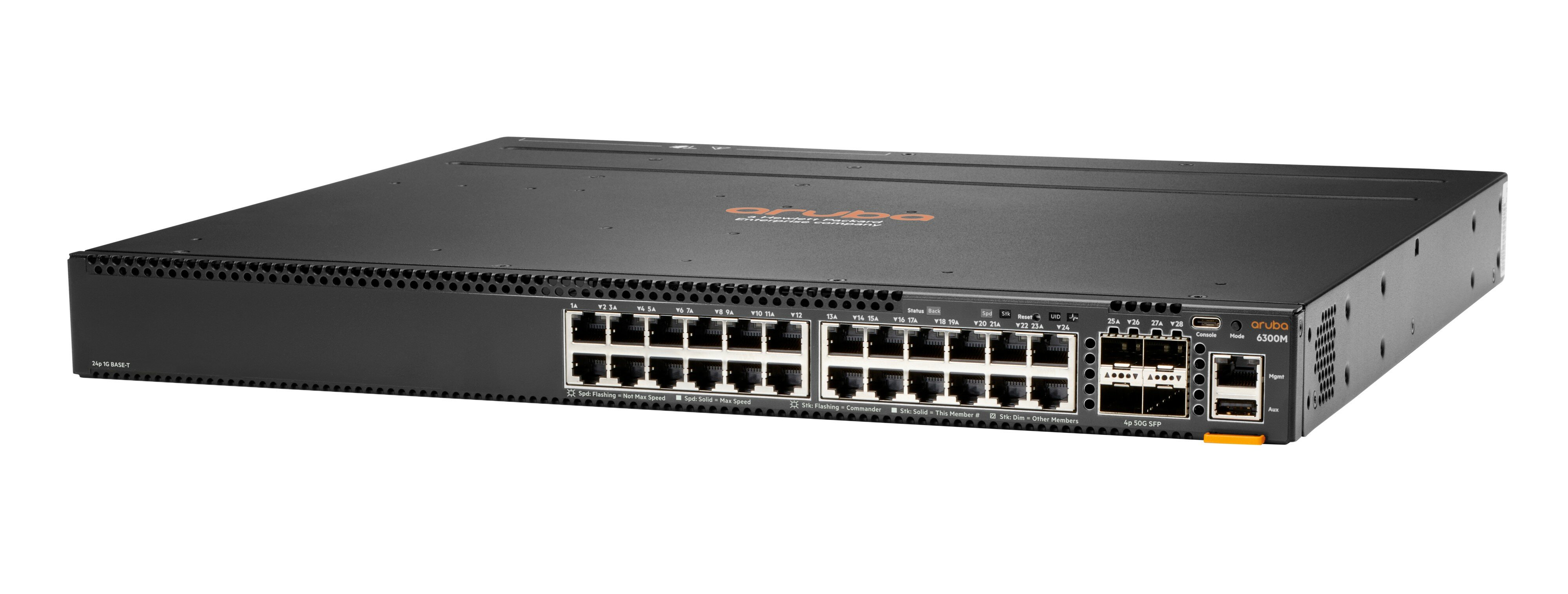 Aruba 24-port 1GbE and 4-port SFP56 Switch JL664A - Newegg.com