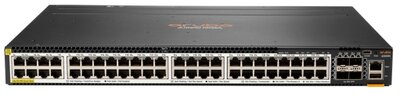 HPE Aruba Networking CX 6300M 48-port HPE Smart Rate 1/2.5/5GbE Class 6 PoE and 4-port SFP56 Switch