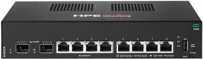 HPE Aruba Networking CX 6000 8p 10M/100M/1G 2p SFP 1G Switch