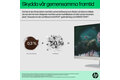 HP 24 inch All-in-One Desktop PC (Intel) - Shell White - Sustainability - Swedish