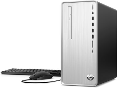 HP Pavilion Desktop Computer,Intel Core i3-10100,8GB(DDR4,1 DIMM