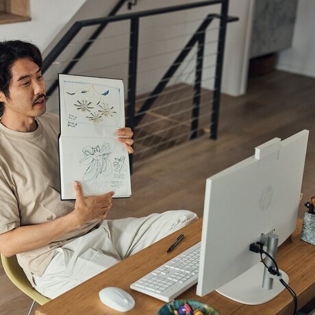 HP All-in-One 24-cr0003nk PC