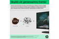 HP 24 inch All-in-One Desktop PC (Intel) - Jet Black - Sustainability - Swedish