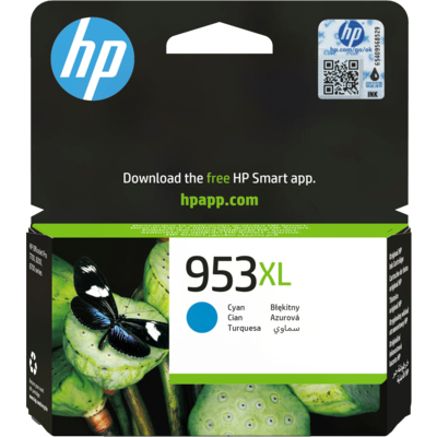 HP 953XL High Yield Cyan Original Ink Cartridge